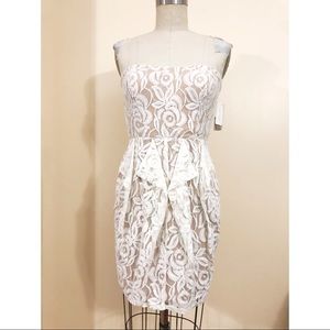 Jessica Simpson Ivory Lace Dress